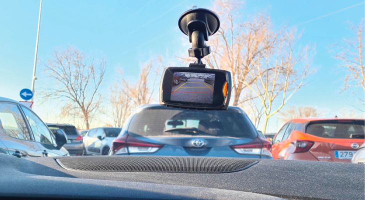 Camera inside car