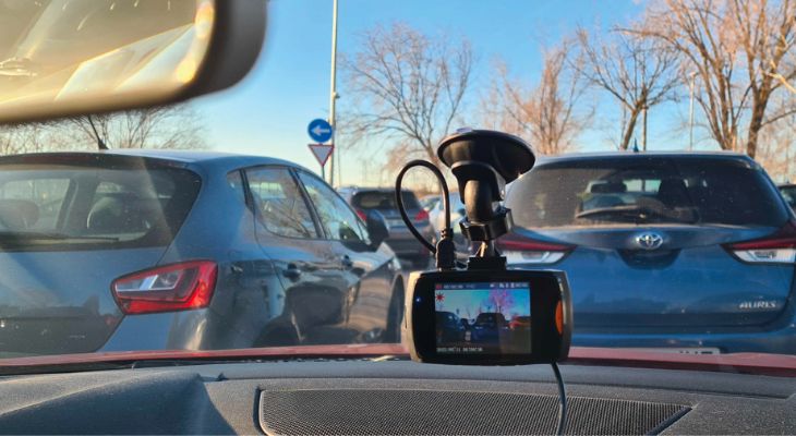 Recording Cars on Road